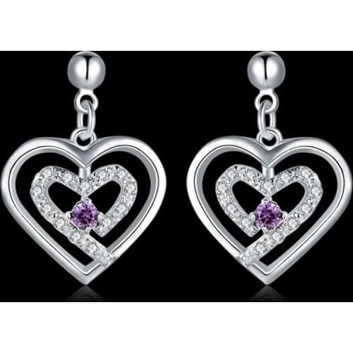 LKNSPCE525 Wholesale 925 sterling silver earrings , 925 silver fashion jewelry , /cvoalmva emgandna