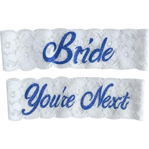 NEW personalize letter Wedding bride garters keepsake Gift Sexy Garters for Women/Female/Bride Thigh Ring Bridal Leg Garter