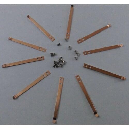 New 20 pcs Flute leaf springs + 20 pcs screws
