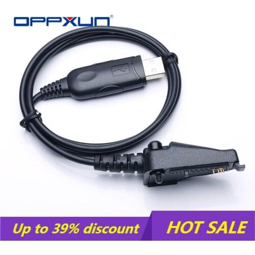OPPXUN USB Programming Cable for Kenwood TK2140 TK3140 TK3180 TK385 TK-290 RPC-K3-U Yaesu Portable Walkie Talkie