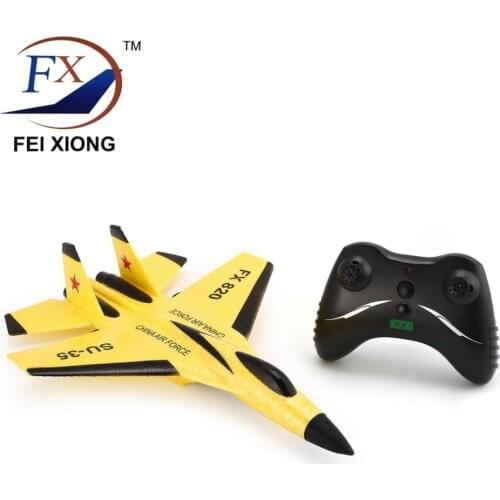 OCDAY Super Cool RC Fight Fixed Wing RC Drone FX-820 2.4G Remote Control Aircraft Model RC Helicopter Drone Quadcopter Hi USB 3C