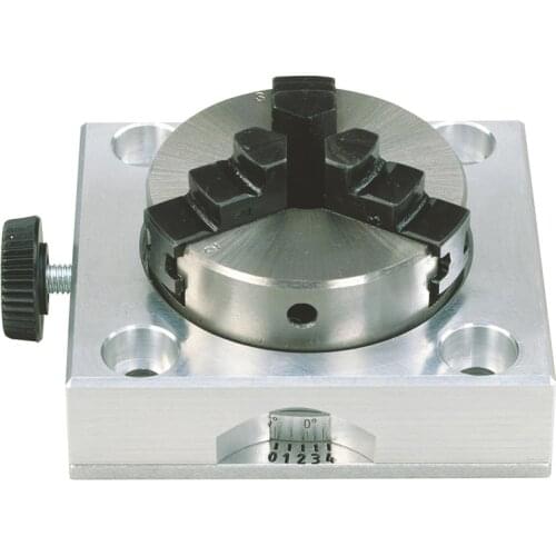 PROXXON mini magic indexing plate for MF70 and KT70, size: 72*64*38mm, clampable 1.5 - 32 mm and 12 - 65 mm