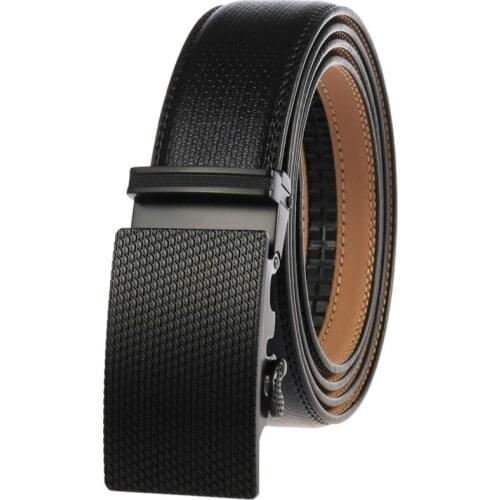 Popular belt automatic buckle business leisure leather belt belt designer belts men high quality gifts for men