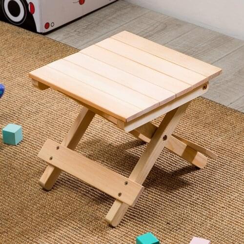 Shoe Stool Household Solid Wood Stool Bench Sofa Stool Low Stool Fabric Stool Pedal Childrens a Wooden Bench Small Square Stool