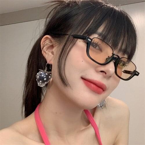 2021 Semi-Rimless Sunglasses Women Eyeglasses Oval Shades Female Sun Glasses Eyewear Gafas De Sol