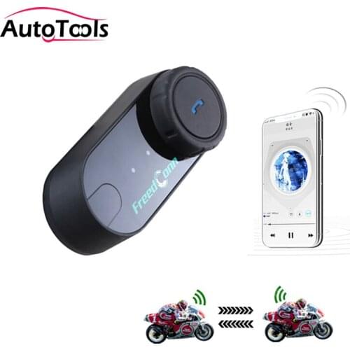 1pc T-COM VB Motorcycle Helmet Headset bluetooth handsfree speaker 800M intercom group talk headset
