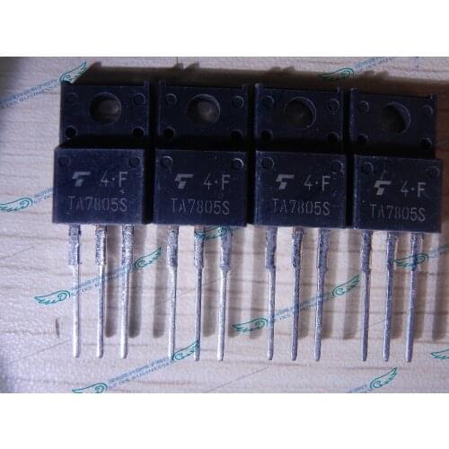 10pcs/lot TA7805S TA7805 TO220F THREE TERMINAL POSITIVE VOLTAGE REGULATORS