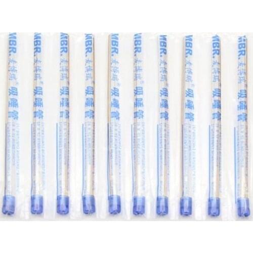 100pcs Dental Independent Packaging Disposable Saliva Ejector Low Volume Suction Aspirator Tube Tip Oral Care Tool