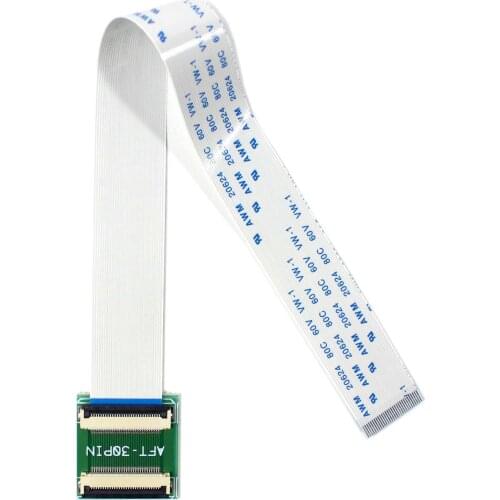 30Pin to 30Pin ZIF 0.5mm connector adapter with extension flat cable FFC extend
