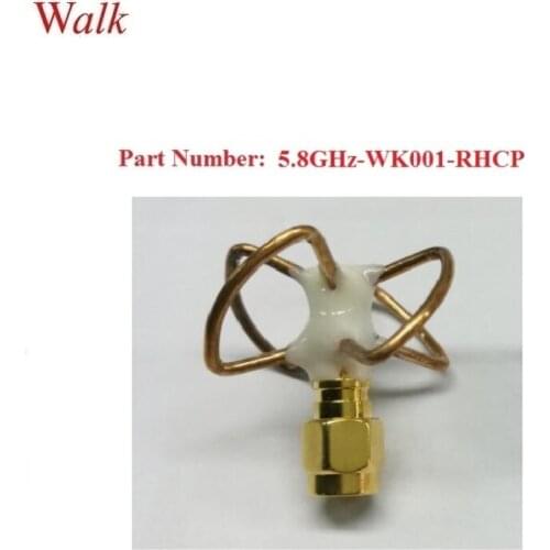4 Clover leaf SMA male RHCP circular polarization omni directional 5.8GHz antenna