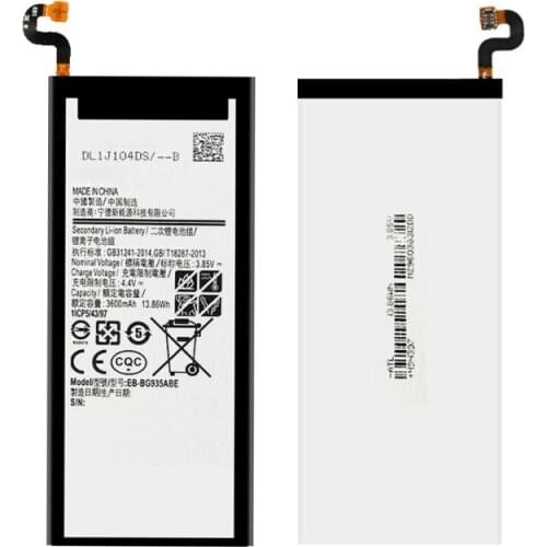 5pcs /lot 3600mAh EB-BG935ABE Gold Battery For Samsung Galaxy S7 Edge G9350 G935 G935F G935A G935V G935P G935T G935R4 G935W