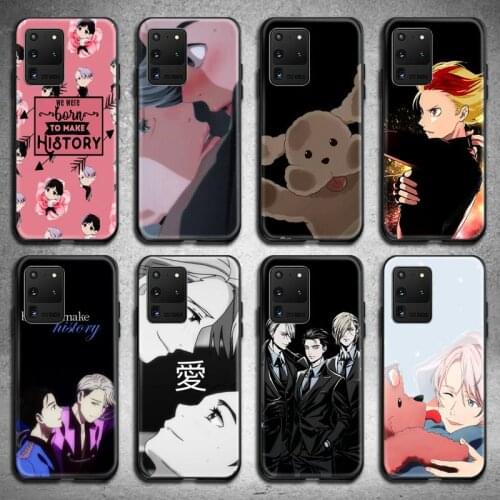 Hot Yuri On Ice Anime Phone Case For Samsung Galaxy S21 Plus Ultra S20 FE M11 S8 S9 plus S10 5G lite 2020