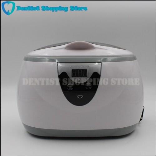 Digital Ultrasonic Cleaner Tank Wash Tank Baskets Jewelery Watches Dental 0.6L 35W