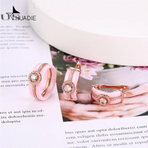HUADIE White Rings
