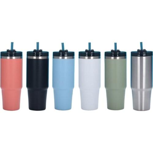 Insulated Stainless Steel Coffee Mug with Lid Double Wall Vacuum Travel Mug Camping Drinking Cup