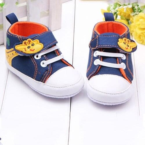 Lovely Baby Infant Toddler Boy Girl Sneaker Soft Sole Shoes Prewalker