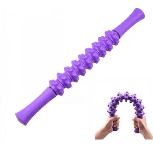 Gear Massager Fascia Roller Shaft Fitness Yoga Deep Muscle Relaxation Multifunctional Ladies Muscle Relaxer Roller Spiked Club