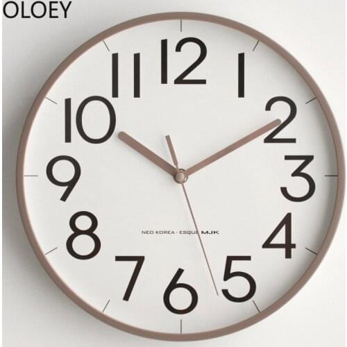 3D White Wall Clock Modern Design Silent Living Room Simple Watch Home Nordic Bedroom Reloj De Pared Large Wall Clocks Office