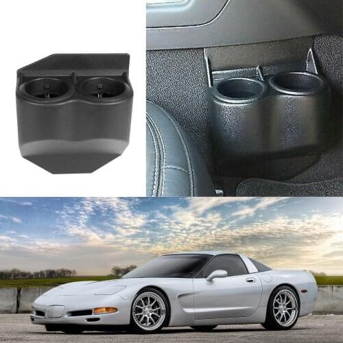 Brand New Dual Car Cup Holders/Drinks Holder for Corvette C5 C6 1997-2013 Interior Car Accessiones