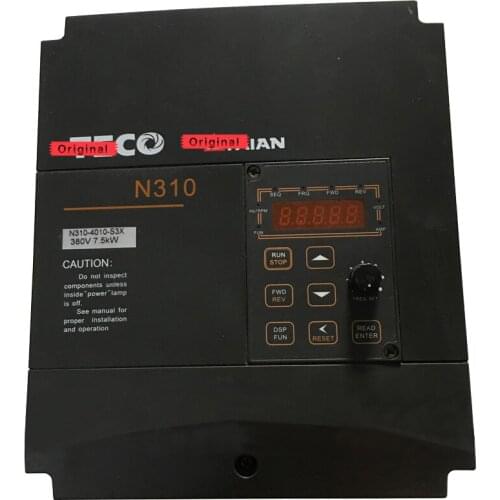 New Original N310-4010-S3X 3 Phase 400V 17.5A 7.5KW 10HP Inverter VFD Frequency AC Drive