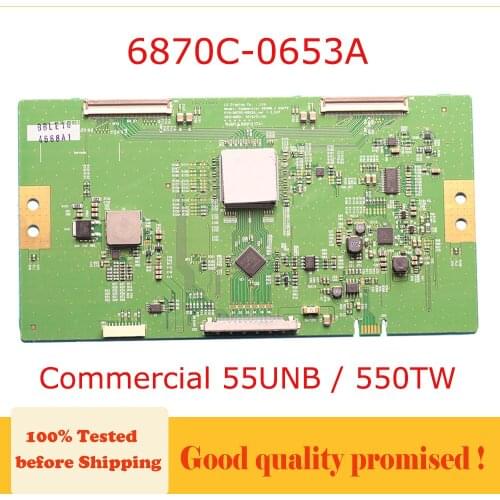 Original LG T-Con Borad 6870C-0653A Commercial 55UNB/550TW For 55'' TV Logic Board 6870C 0653A Commercial 55UNB550TW