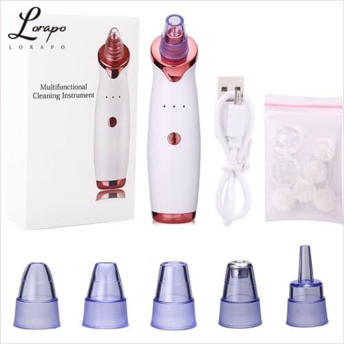 Facial Blackhead Remover Electric Pore Cleaner Blackhead Black Spot Vacuum Cleaner Tool Skin Care Facial Pore Cleaner Skin Care