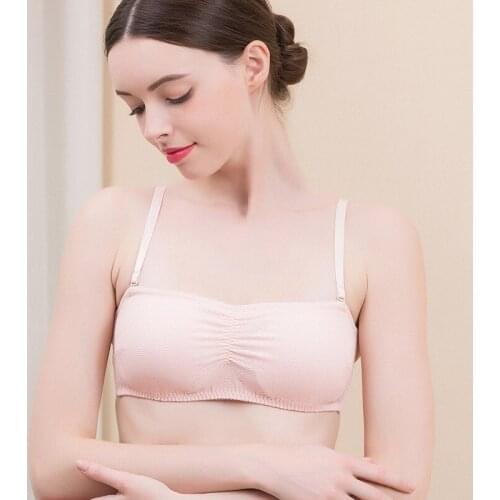 Silk Bra With Chest Shaped Bra And 100% Silk Thin Detachable Cup