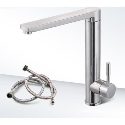 Vessel design kitchen sink fruit and vegetable wash faucet tap hot and cold water faucet mixer