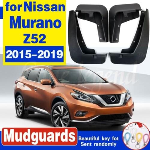 Front Rear Molded Car Mud Flaps For Nissan Murano Z52 2015 2016-2019 Mudflaps Splash Guards Mud Flap Mudguards Fender flares