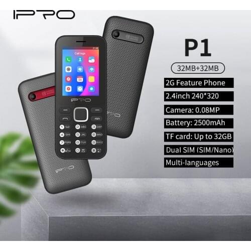 Telefon телефон IPRO P1 Original Cellphones Unlocked Big Battery 2500mAh Unique Design Portable Features Phone 2G GSM Cheap