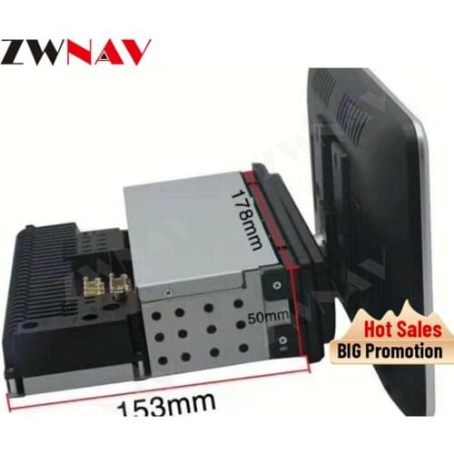 360 Degree Rotating Carplay Android Multimedia Player Universal GPS Navigation Auto Radio Receiver Video Audio Stereo Head Unit