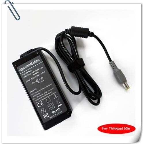 20V 65W Notebook Charger AC Adapter For Lenovo IBM ThinkPad E30 E40 E50 X201t X220i X220s X220t caderno ordenadores portatiles