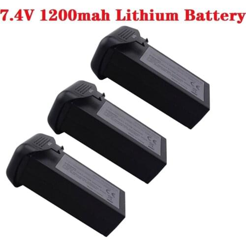 1-5Pcs Original 7.4V 1200mAh Lipo Battery For HS120D Drone RC Quadcopter Spare Parts For HS120D Drone Battery