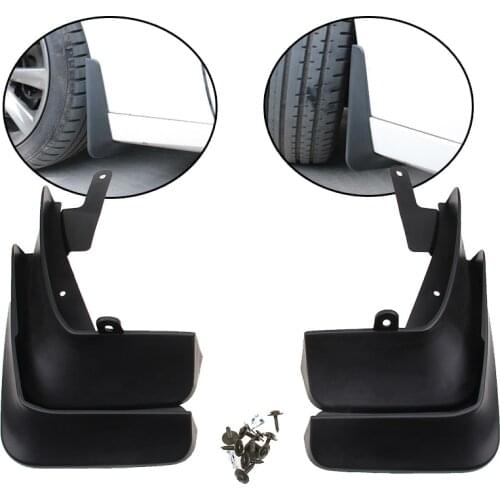 4 PCS Car Auto Mud Flaps Rear/Front Mudguard TPE+PP Mudplaps Splash Fender Guard For Lexus IS 250 2014-2016 2015