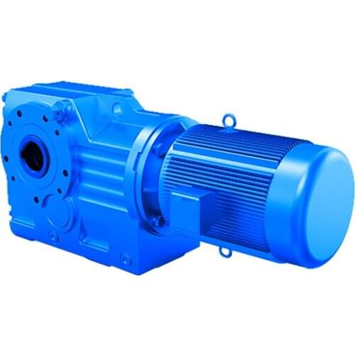 90 Degree K Series Hollow Shaft Output Dc 12v Single Phase Gear Motor Electric Motor With Gear Box Helical Bevel Gearbox