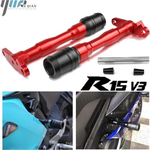 Motorcycle Accessories Frame Crash Pads Engine Case Sliders Protector For YAMAHA YZF R15 V3 R15-V3 R15V3 V3.0 2017-2021 2020 19
