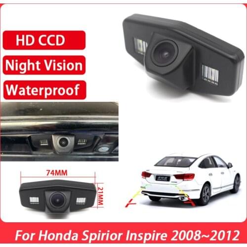 Car reverse backup parking camera For Honda Spirior Inspire 2008 2009 2010 2011 2012 night vision waterproof rear view camera