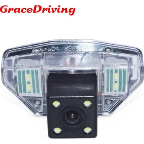 HD WIRE car camera fit for Honda CRV 2009 Shock-proof car reversing camera with 4 LED to sell at favorable price