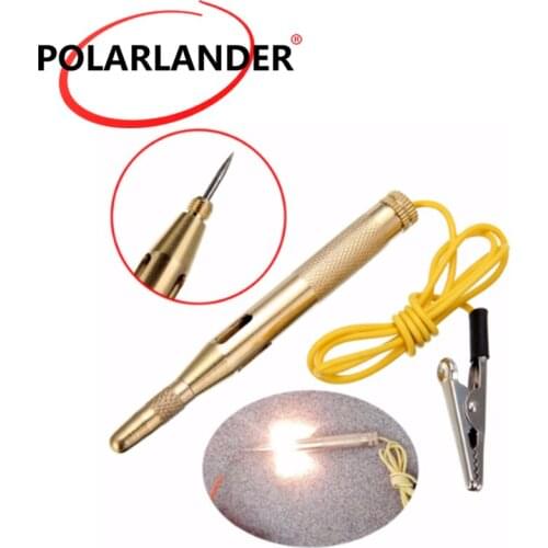 Car Copper Electric Test Pen Voltage Detector Multi Function High Quality Electrical Pen 6-24V