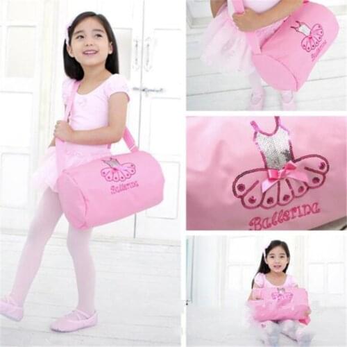 Ballet Dance Bags Pink Women Girls Ballet Sports Dance Girls Package Dance Backpack Baby Barrels Package Ballet Bag Handbag