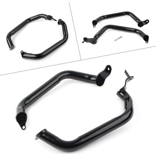 2Pcs Black Motorcycle Engine Guard Protector Highway Crash Bar for Suzuki Boulevard M109R BOSS 2007-2014 2015 2016 2017 2018