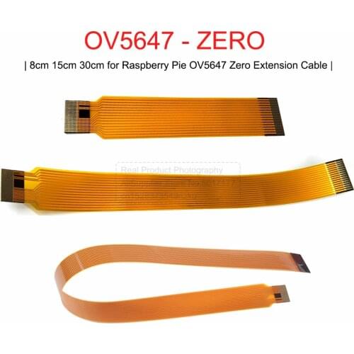 FFC Dedicated Line for Raspberry Pie OV5647 Camera Zero Extension Transfer Flexible Cable 8cm 15cm 30cm