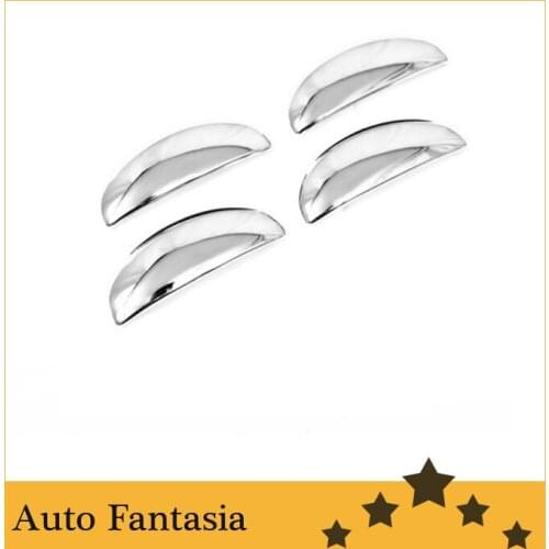 Flexible chrome trim Chrome Door Handle Cover for Peugeot 206 / 206CC-Free Shipping