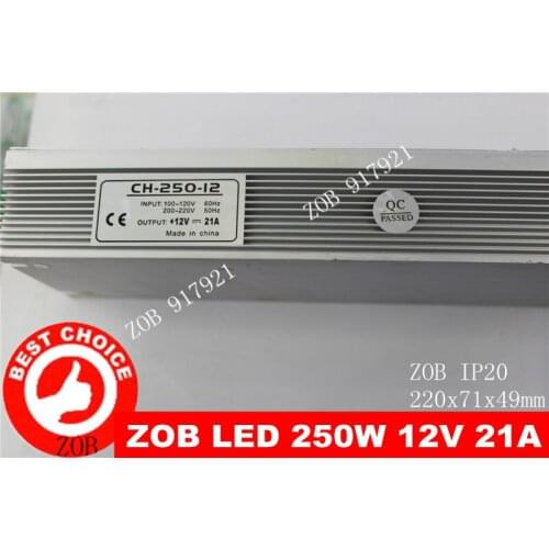 Switching Power Supply OUTPUT12V 60W 80W 100W 120W 150W 180W 200W 250W AC85V-260V bar module dedicated IP20--2PCS/LOT