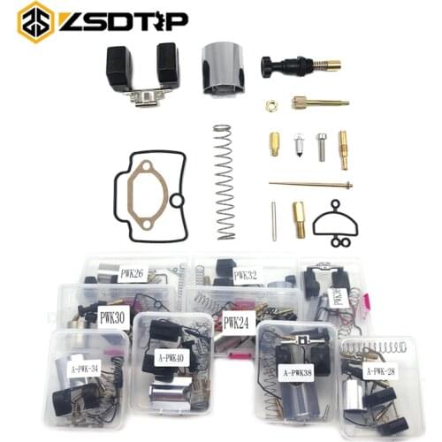 Motorcycle PWK keihin carburetor repair parts with jet 24 26 28 30 32 34 36 38 40mm Repair Kits For KOSO OKO Mikuni Carburetor