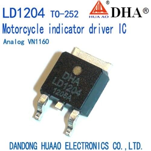 LD1204 VN1160 Motorcycle Flasher ASIC TO252