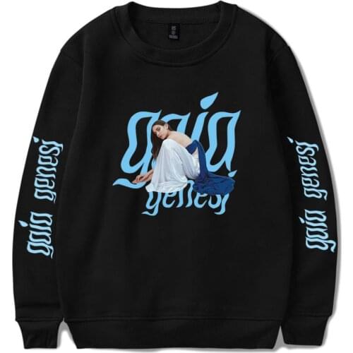 Gaia Gozzi Round Neck Sweatshirt Unisex Fashion Sweatshirt Pullover Harajuku Breathable Unique Wtreetwear Casual O-neck