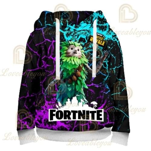 Fortnite Peely Victory Shoot Game 3D Print Hoodie Sweatshirt Clothing Harajuku Hoodies Kids Hero Tops Men 2021 Boys Girls