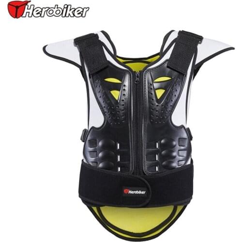 HEROBIKER Adults Armor Motocross Racing , Motorcycle Jacket Spine Shoulder Chest Guard Mesh cloth flexibility M-105