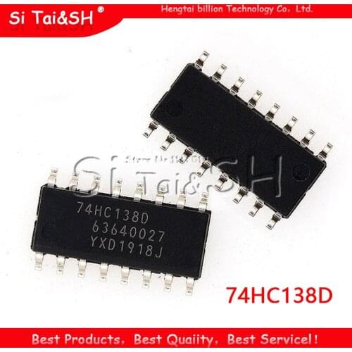 10pcs/lot 74HC138D SOP16 74HC138 SOP SN74HC138DR SMD new and original IC